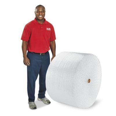 Bubble Wrap® Strong Bubble Roll - 24 x 250', 1/2, Perforated S