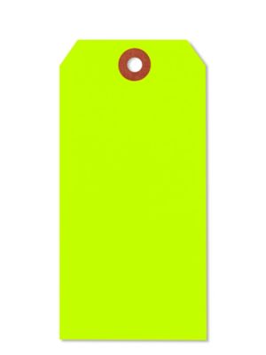  Fluorescent Tags - #6, 5 1/4 x 2 5/8"