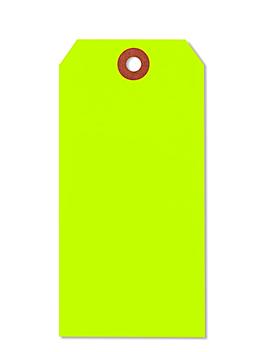Fluorescent Tags - #6, 5 1/4 x 2 5/8"