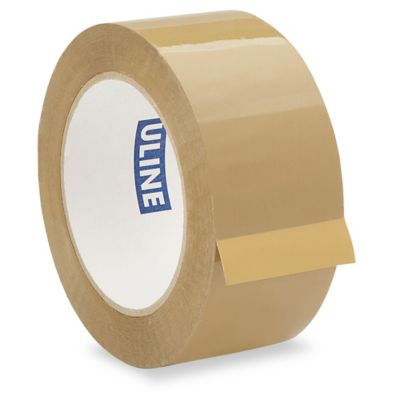 Uline Industrial Tape - 2 Mil, 2" x 110 yds, Tan S-422