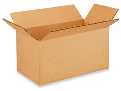 BOX USA 10 x 8 x 4 Corrugated Cardboard Boxes, Flat 10L x 8W x 4H, Pack  of 25 | Shipping, Packaging, Moving, Storage Box for Home or Business