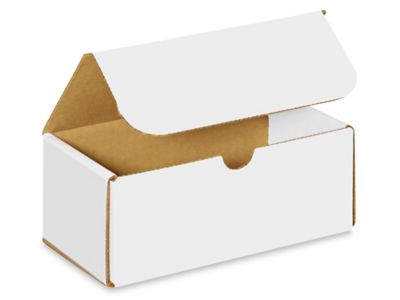 7 x 4 x 3" White Indestructo Mailers S-431