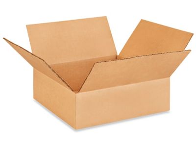 10 x 10 x 3" Corrugated Boxes S-4311