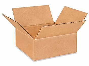 10 x 10 x 4" Corrugated Boxes S-4346