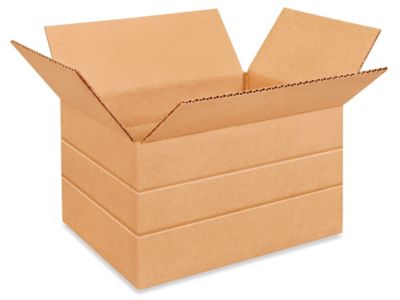 11 1/4 x 8 3/4 x 6" Multi-Depth Corrugated Boxes S-4420