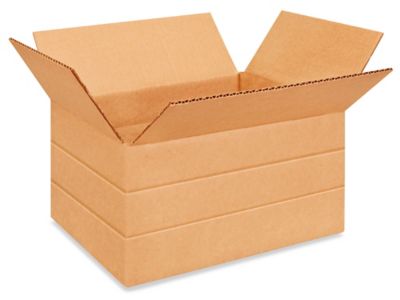 12 x 9 x 6" Multi-Depth Corrugated Boxes S-4421