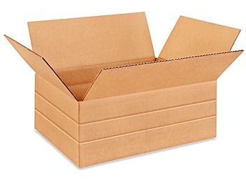 16 x 12 x 6" Multi-Depth Corrugated Boxes S-4425