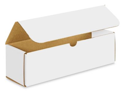 11 1/2 x 3 1/2 x 3 1/2" White Indestructo Mailers S-443