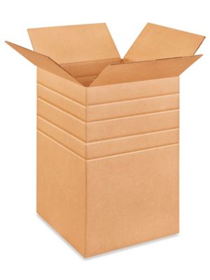 Multi Depth Boxes Adjustable Shipping Boxes in Stock ULINE