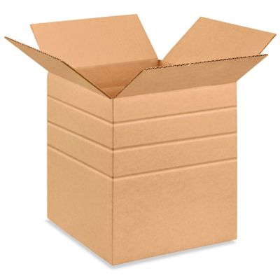 10 x 10 x 12" Multi-Depth Corrugated Boxes S-4520