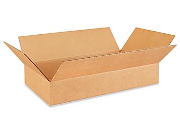 Boîtes de carton ondulé S-4546 – 24 x 14 x 4 po