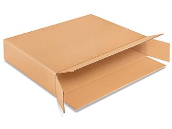 S-4552 – Boîtes de carton ondulé à ouverture latérale et rabat complet – 24 x 5 x 18 po, 200 lb
