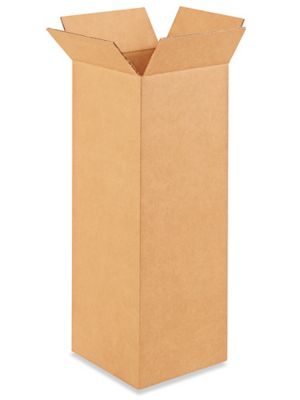 8 x 8 x 24" Tall Corrugated Boxes S-4592