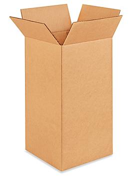 9 x 9 x 18" Tall Corrugated Boxes S-4598