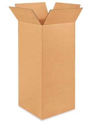 10 x 10 x 24" Tall Corrugated Boxes S-4604