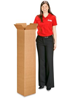 10 x 10 x 48" Tall Corrugated Boxes S-4606