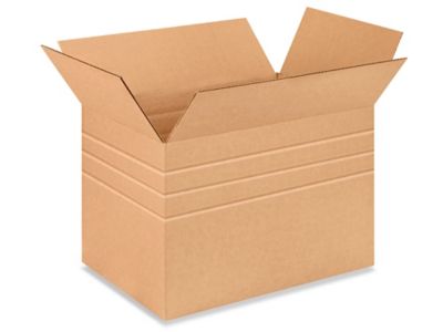 20 x 14 x 14" Multi-Depth Corrugated Boxes S-4641