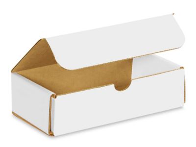 7 x 4 x 2" White Indestructo Mailers S-465