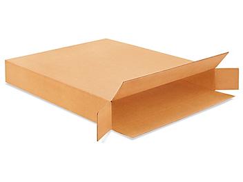 S-4679 – Boîtes de carton ondulé à ouverture latérale et rabat complet – 36 x 6 x 42 po, 275 lb