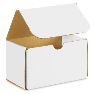 5 1/2 x 3 1/2 x 3 1/2" White Indestructo Mailers S-468