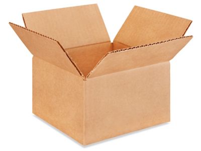 7 x 7 x 4" Corrugated Boxes S-4690