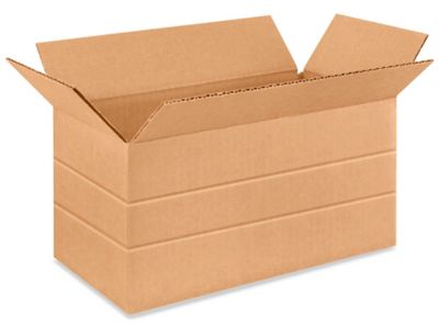 12 x 6 x 6" Multi-Depth Corrugated Boxes S-4709