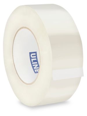 Heavy Duty Industrial Tape - 3.5 mil, 2 x 55 yds, Clear - ULINE - 18 Rolls - S-447