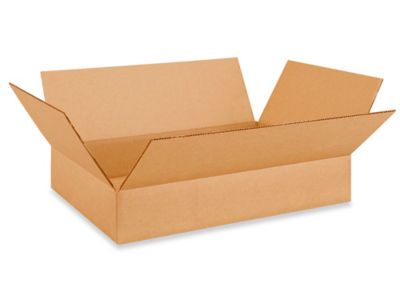 Cajas de aglomerado, cajas de cartón plegables, pliegue inverso, 2 x 2 x 3  , Kraft para $134.40 En línea