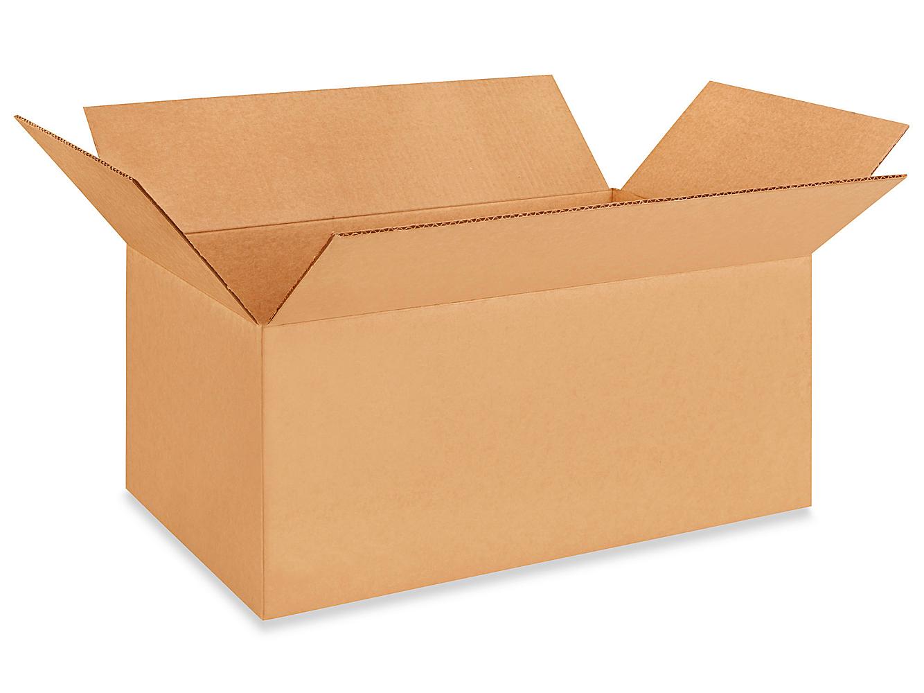 5 piezas cajas de cartón plegable del paquete compatible con la caja del paquete del paquete del paquete caja Dimensiones exteriores 15 cmx15cmx120 cm 