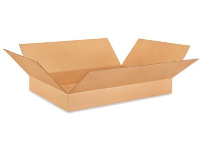 Caja de cartón para envío regalo 24,1x16,6x9,4 cm blanca/roja - 30 unidades  - RETIF