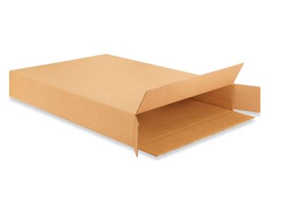 Corrugated Cardboard Carton brown corrugated Folding Postal Box Custom flat shipping  boxes art