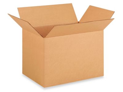 17 1/4 x 11 1/4 x 12" 275 lb Heavy Duty Corrugated Boxes S-4789
