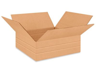 18 x 18 x 6" Multi-Depth Corrugated Boxes S-4793