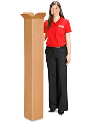 8 x 8 x 60" Tall Corrugated Boxes S-4835