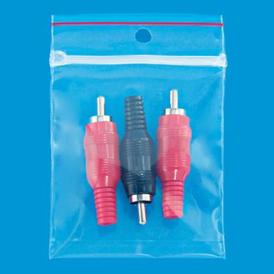 2 1/2 x 3" 4 Mil Minigrip&reg; Reclosable Bags - Hang Hole S-485