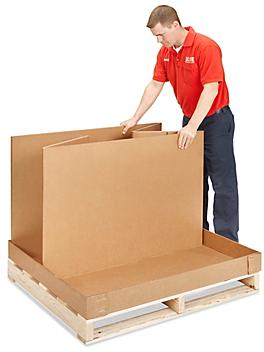 43 x 36 x 29" 1,300 lb Triple Wall Box Kit with Skid S-4874
