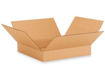 Plain Pizza Boxes - 14 x 14 x 2, White S-17593 - Uline