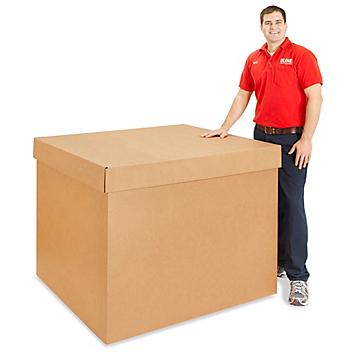 48 x 40 x 36" 1,100 lb Triple Wall Box with Lid S-4931