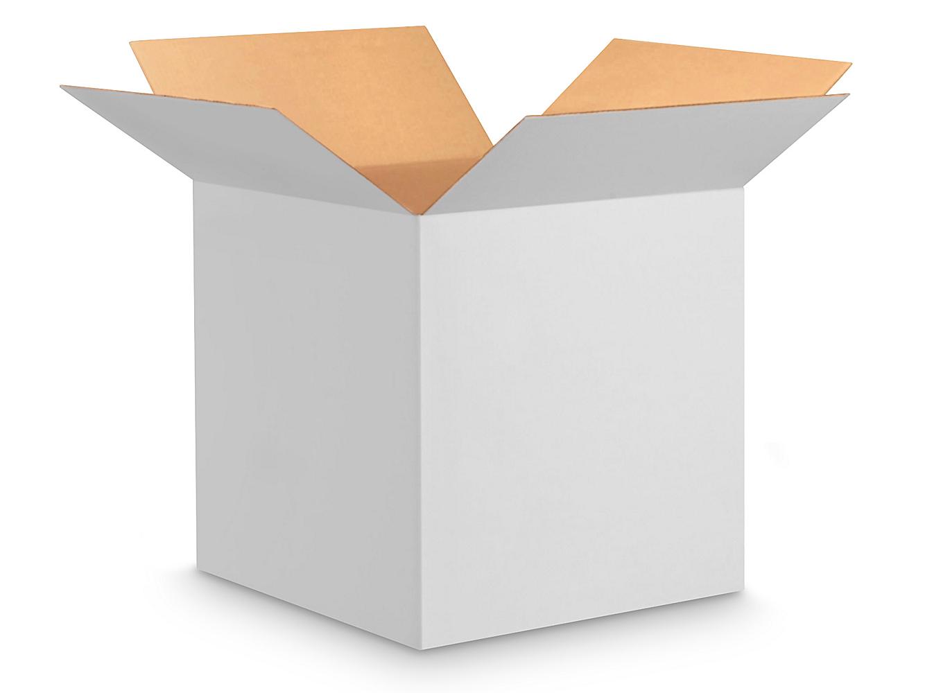 20 Caja Cartón Blanco Envío Paquete Empaque 20x11x5cm Cajas