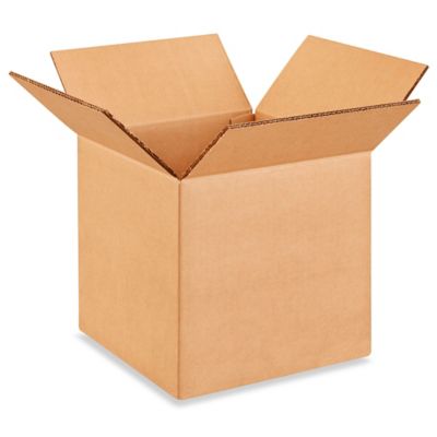 10 x 10 x 10" 275 lb Double Wall Corrugated Boxes S-4953