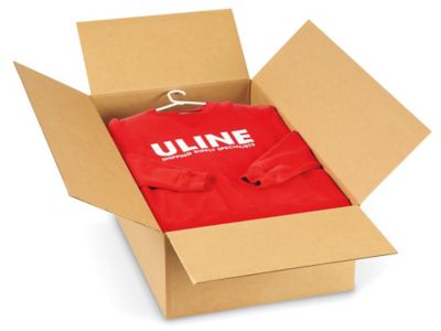 Cajas Estilo Armario, Cajas para Almacenar Ropa en Existencia - ULINE