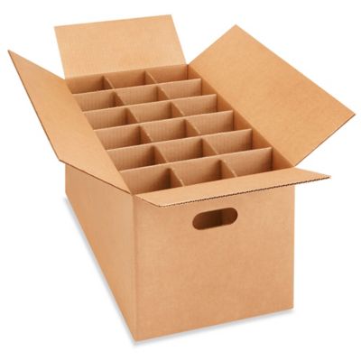 Paper Take-Out Boxes - 96 oz - ULINE - Carton of 160 - S-22407