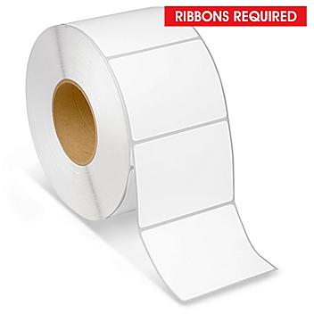 Industrial Thermal Transfer Labels - 4 x 3", Ribbons Required S-5036