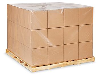 68 x 65 x 82" 2 Mil Clear Pallet Covers S-5115
