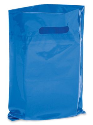 Clear Shopper Bags - 10 x 5 x 13 S-16691 - Uline