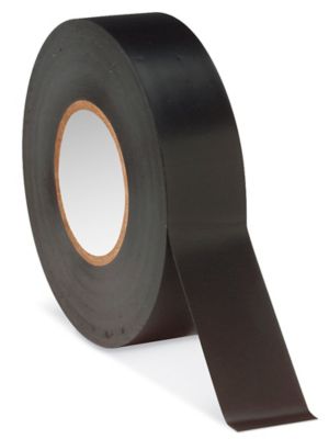 Cinta adhesiva negra de 19mm x 15m, 4 rollos, cinta adhesiva aislante  negra, cinta de tela automotriz, cinta adhesiva para coche de alta  temperatura