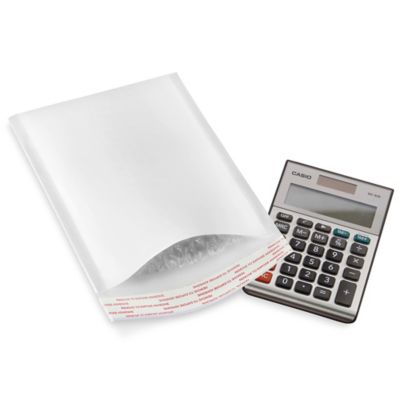 White Bubble Mailers, White Bubble Envelopes in Stock - ULINE