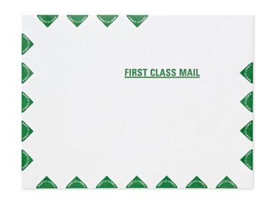 Tyvek&reg; Self-Seal "First Class" Border Envelopes - 9 x 12" S-5152