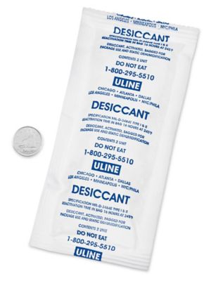 Tyvek&reg; Bag Clay Desiccants - Unit Size 2, 5 Gallon Pail S-5167