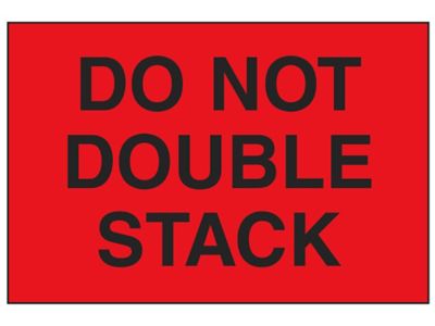 Item 18586 - Double Check Labels, double check ou double-check